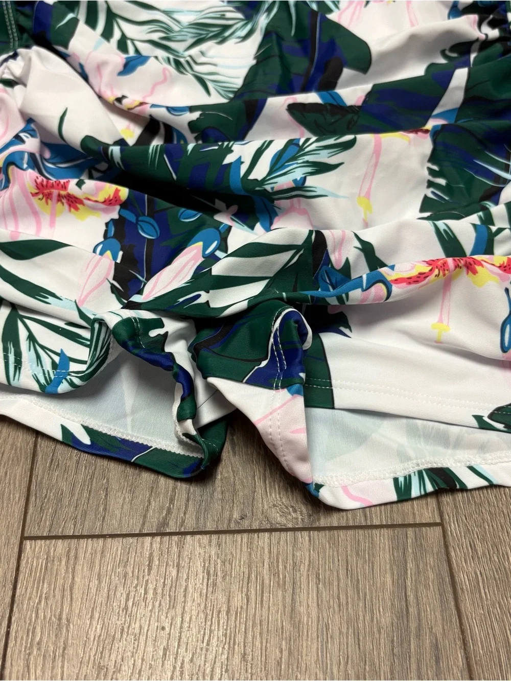 plus size swimsuit romper modest one piece floral